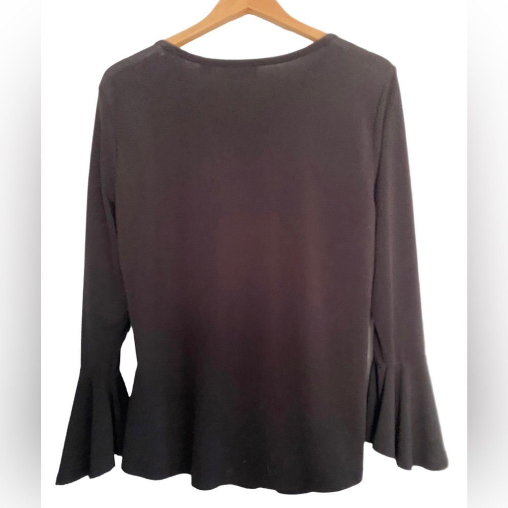 New York & Company Black Business Casual Top - Picture 5 of 8